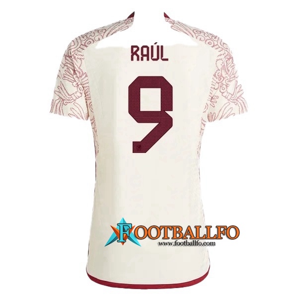 Camiseta Equipo Nacional México (RAÚL #9) 2022/2023 Segunda