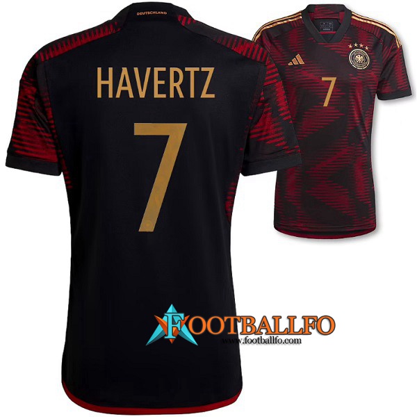 Camiseta Equipo Nacional Alemania (HAVerdeZ #7) 2022/2023 Segunda