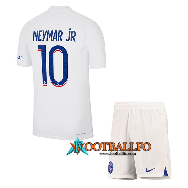 Camisetas De Futbol PSG (NEYMAR JR #10) Ninoss Tercera 2022/2023