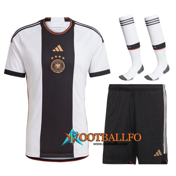 Camisetas De Futbol Foot Alemania Primera (Cortos + Calcetines) 2022/2023