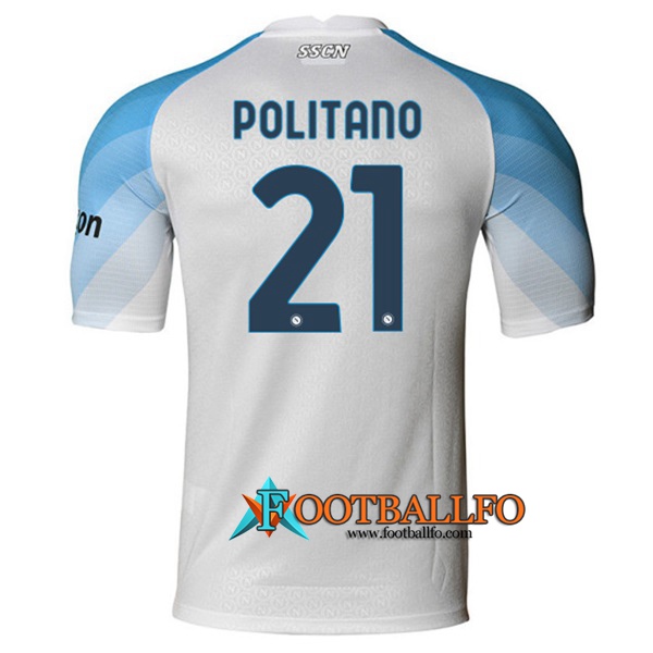 Camisetas De Futbol SSC Napoli (POLITANO #21) 2022/2023 Segunda