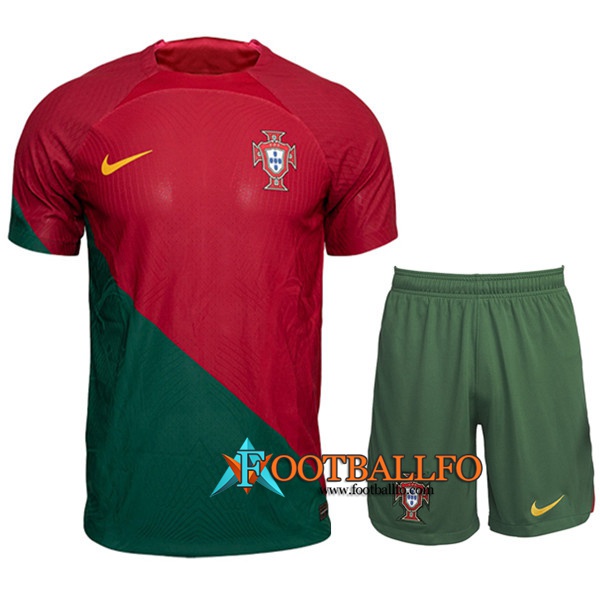 Camisetas De Futbol Portugal Primera + Cortos 2022/2023