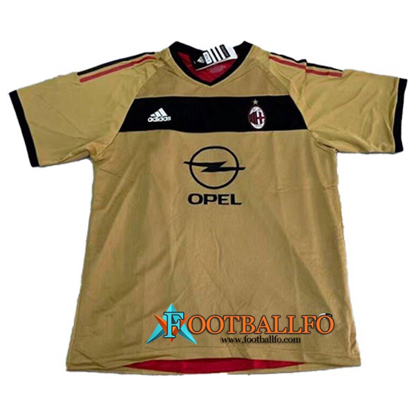 Camisetas De Futbol AC Milan Retro Portero 2002