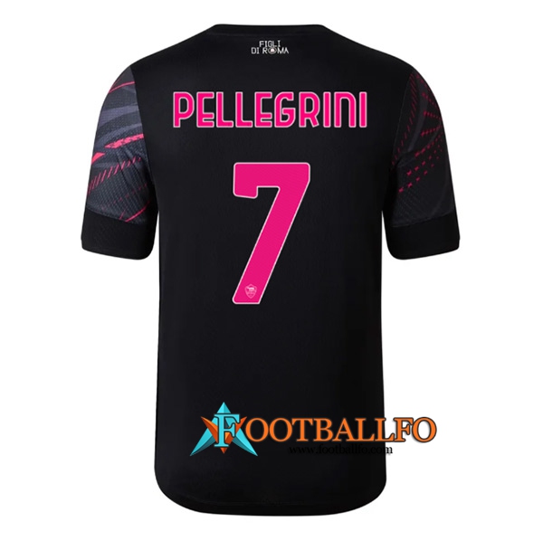 Camisetas De Futbol AS Roma (PELLEGRINI #7) 2022/2023 Tercera