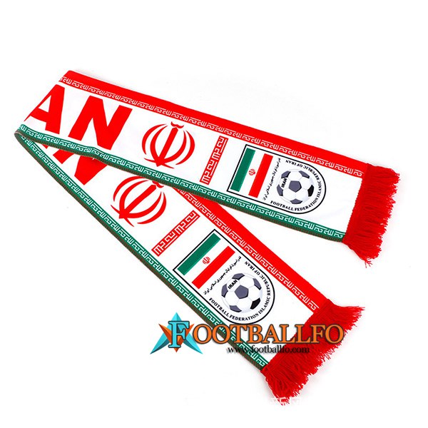 Nueva pañuelos Copa Del Mundo 2022 L'Iran Blanco/Rojo/Verde