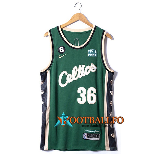 Camisetas Boston Celtics (SMART #36) 2022/23 Verde