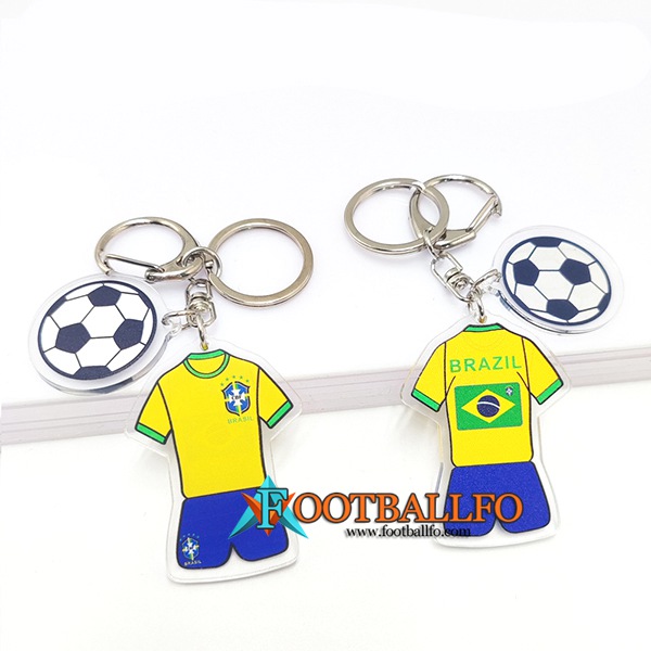 Nueva Titular de la clave futbol Copa Del Mundo 2022 Brasil Amarillo