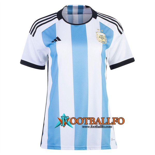Camisetas De Futbol Argentina Mujer Primera Copa Del Mundo 2022