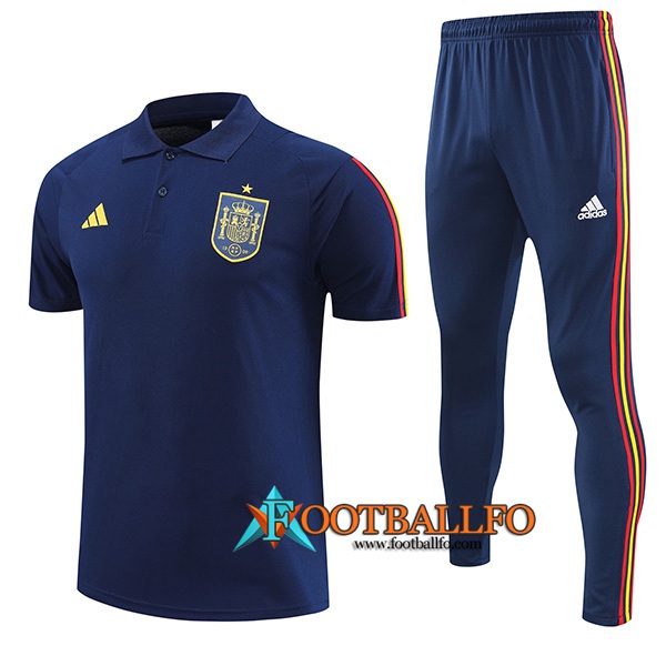 Camiseta Polo España Azul marino 2022/2023