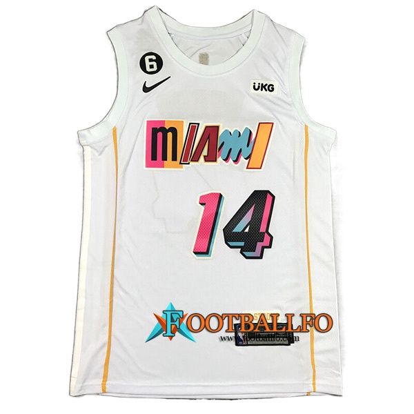 Camisetas Miami Heat (HERRO #14) 2022/23 Blanco