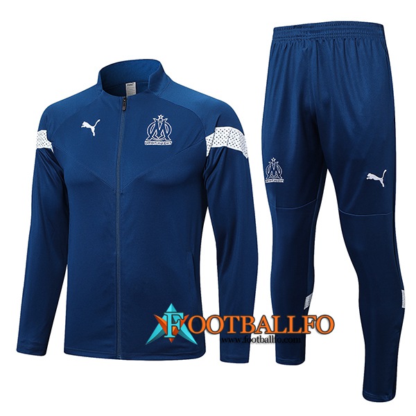 Chandal Equipos De Futbol - Chaqueta Marsella Azul 2022/2023