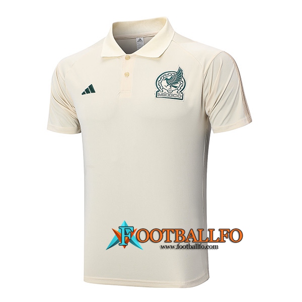 Camiseta Polo México Beige 2023/2023