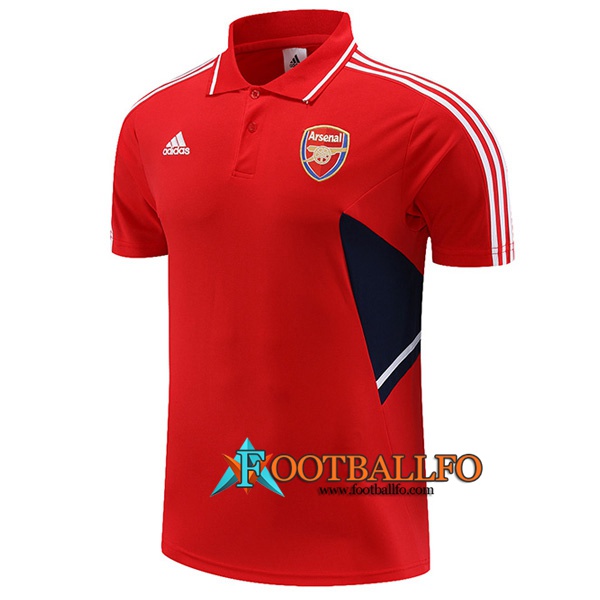 Camiseta Polo Arsenal Rojo 2023/2023