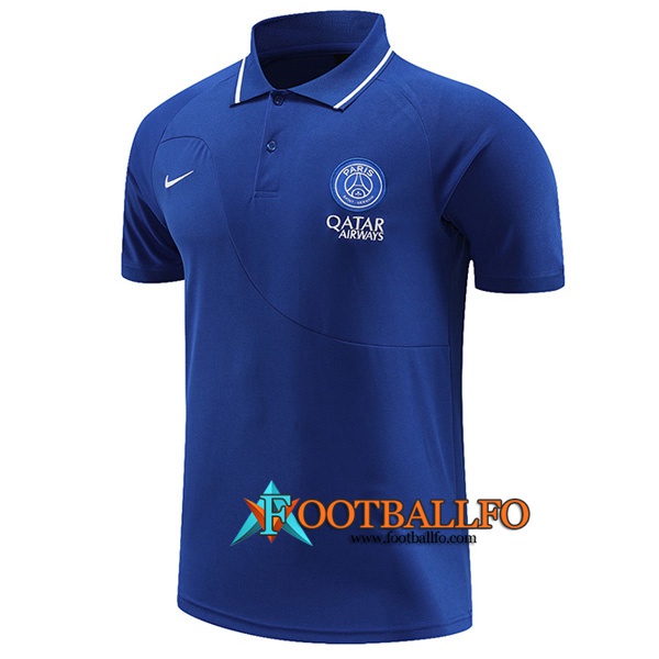 Camiseta Polo PSG Azul 2023/2023