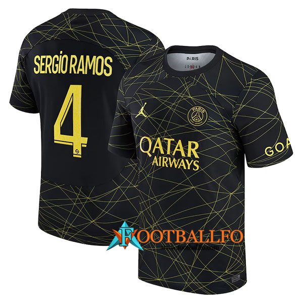 Camisetas De Futbol PSG (SERGIO RAMOS #4) 2023/2023 Fourth