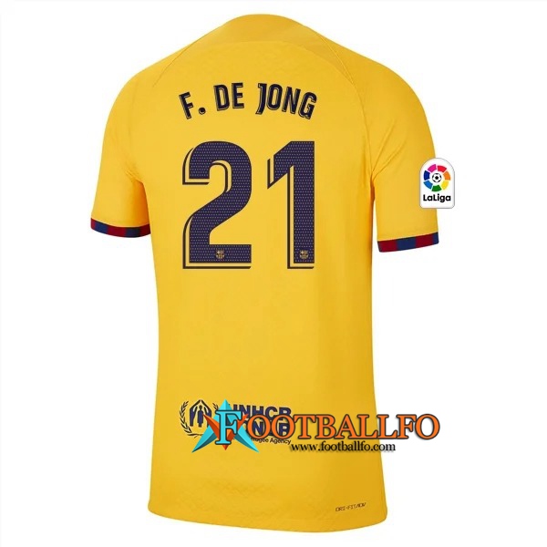 Camisetas De Futbol Barcelona (F.DE JONG #21) 2023/2023 Fourth