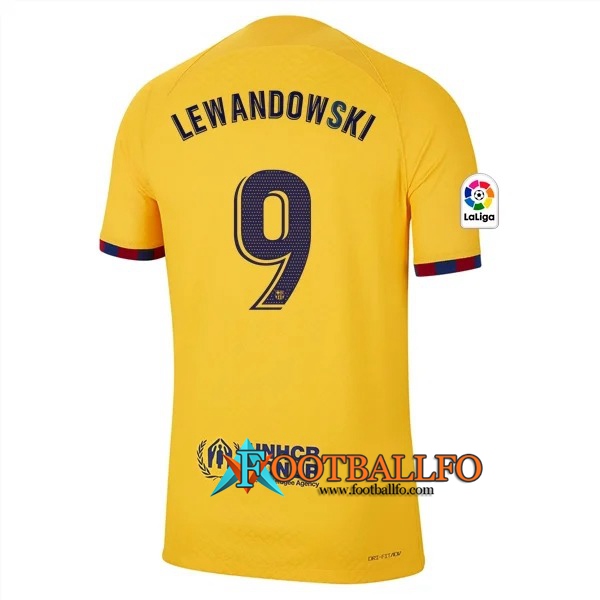 Camisetas De Futbol Barcelona (LEWANDOWSKI #9) 2023/2023 Fourth