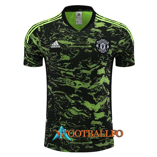 Camiseta Entrenamiento Manchester United Verde 2023/2024