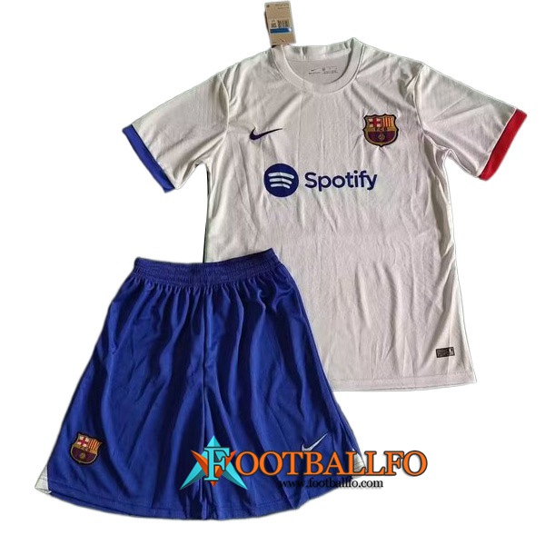 Camisetas De Futbol FC Barcelona Ninos Segunda Leaked Version 2023/2024