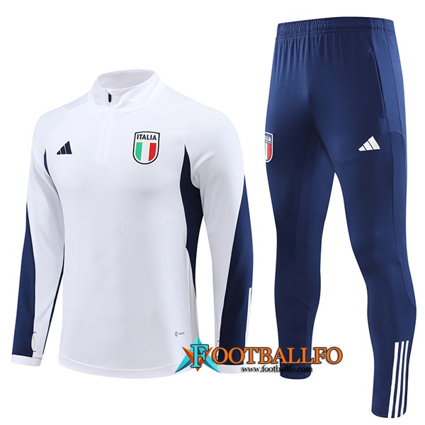 Chandal Equipos De Futbol Italia Blanco 2023/2024 -02