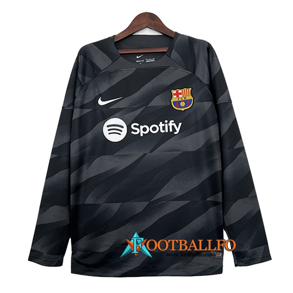 Camisetas De Futbol FC Barcelona Portero Manche Longue 2023/2024