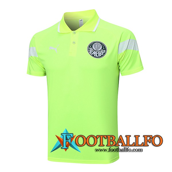 Camiseta Polo Palmeiras Verde 2023/2024 -02