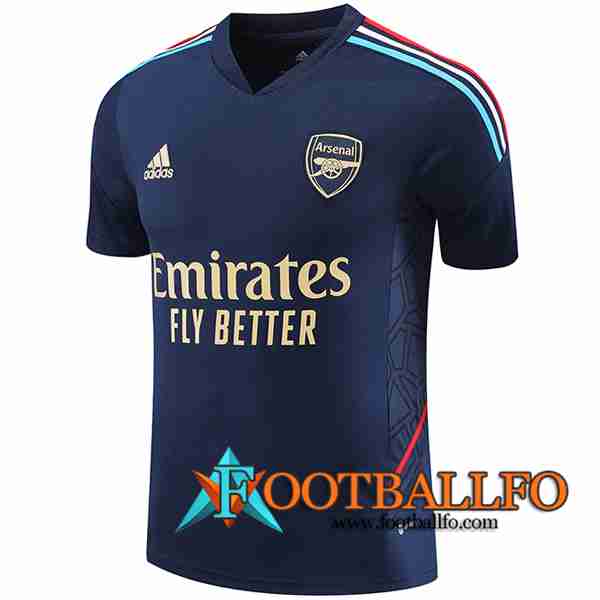Camiseta Entrenamiento Arsenal Azul marino 2023/2024 -02