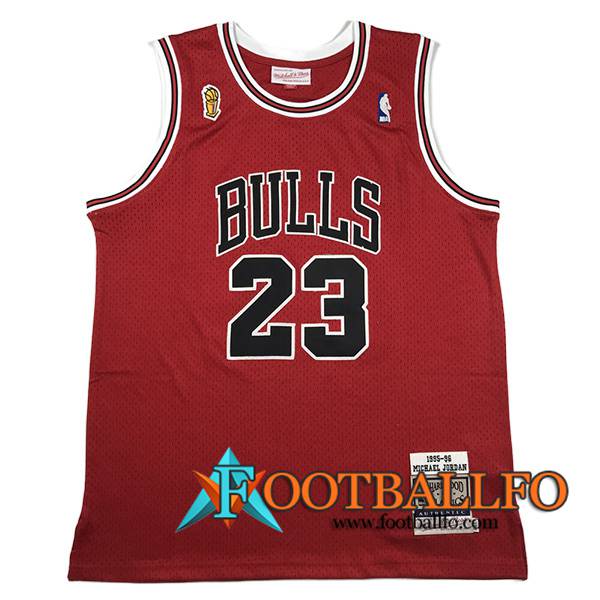 Camisetas Chicago Bulls (JORDAN #23) 2023/24 Rojo -04