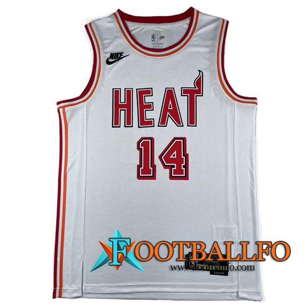 Camisetas Miami Heat (HERRO #14) 2023/24 Blanco