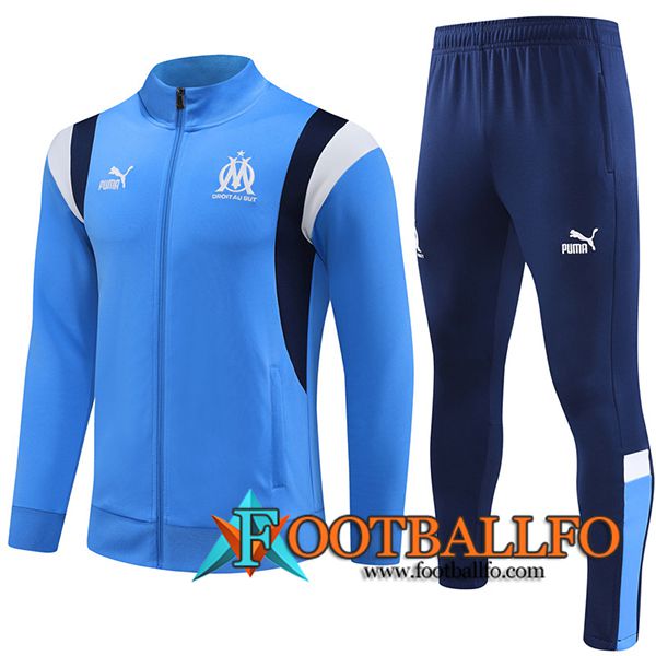 Chandal Equipos De Futbol - Chaqueta Marsella Azul Claro 2023/2024