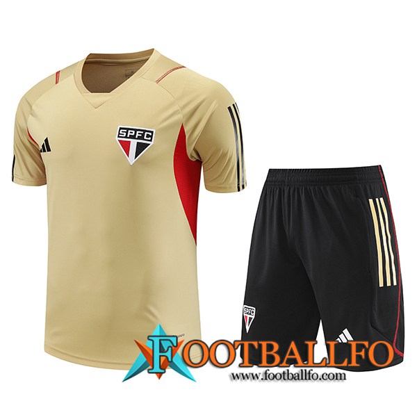 Camiseta Entrenamiento + Cortos Sao Paulo FC Marr