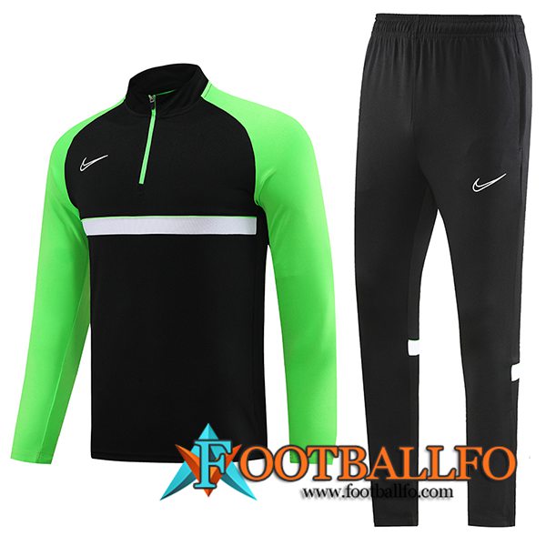 Chandal Equipos De Futbol Nike Negro/Verde 2023/2024