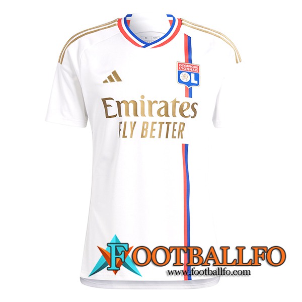 Nueva Camisetas De Futbol Lyon Primera 2023/2024