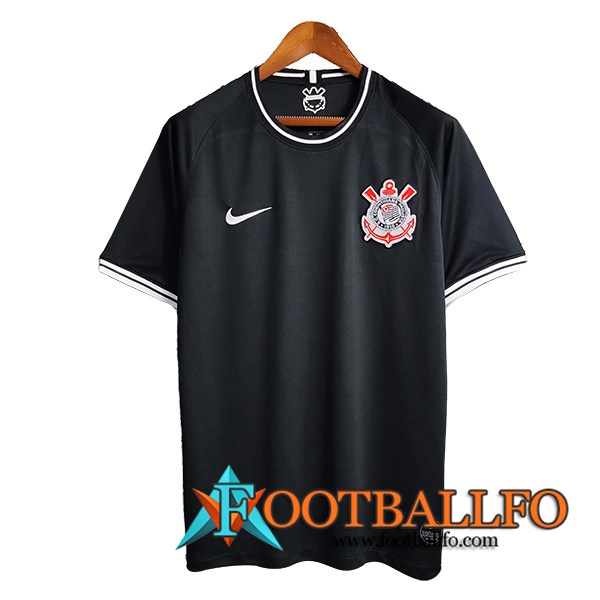Camiseta Entrenamiento Corinthians Negro 2023/2024 -02