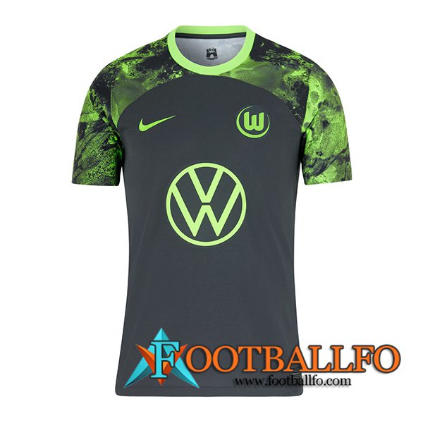 Nueva Camisetas De Futbol Vfl Wolfsburg Segunda 2023/2024