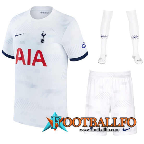 Camisetas Futbol Tottenham Hotspurs Primera (Cortos + Calcetines) 2023/2024