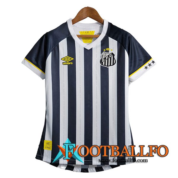 Camisetas De Futbol Santos Mujer Segunda 2023/2024