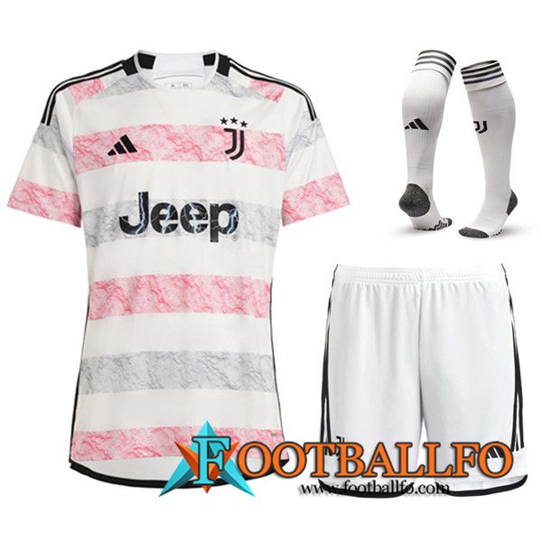 Camisetas Futbol Juventus Segunda (Cortos + Calcetines) 2023/2024