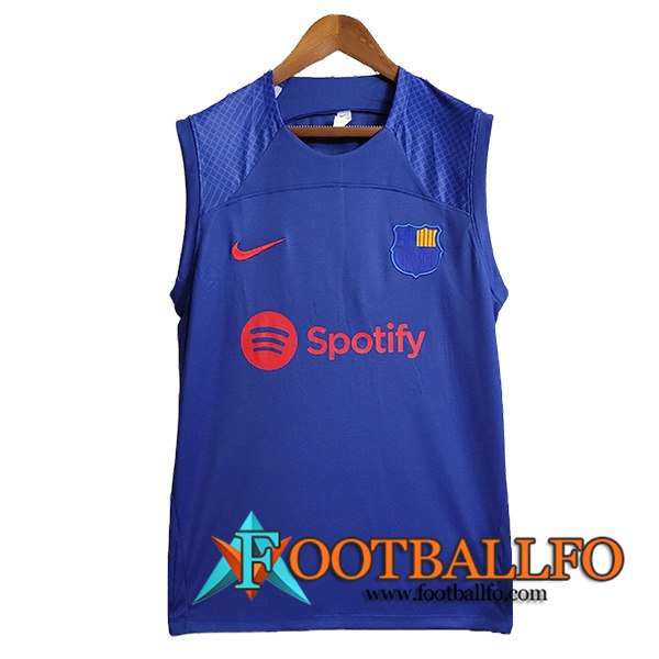 Chalecos De Futbol FC Barcellona Azul marino 2023/2024