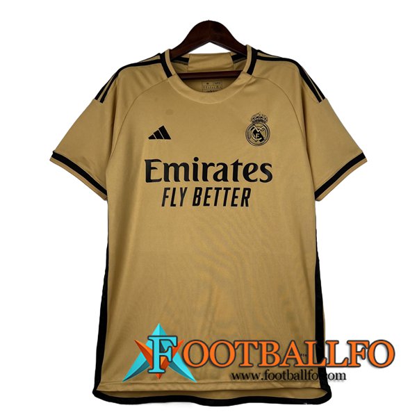 Camiseta Entrenamiento Real Madrid Marrón 2023/2024