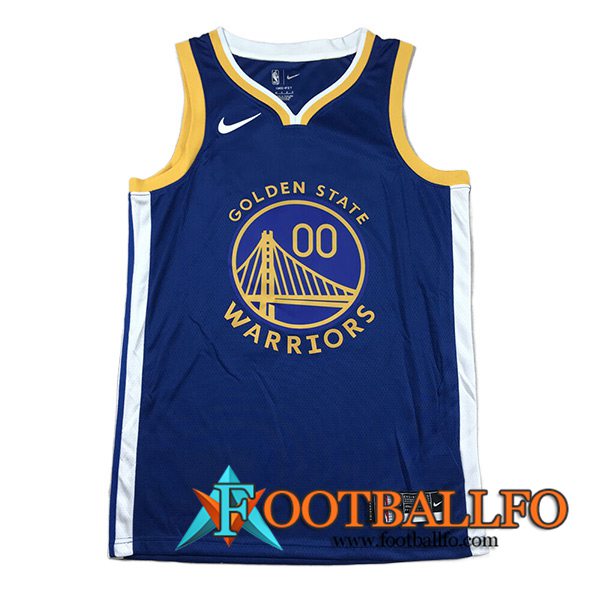 Camisetas Golden State Warriors (KUMINGA #00) 2023/24 Azul