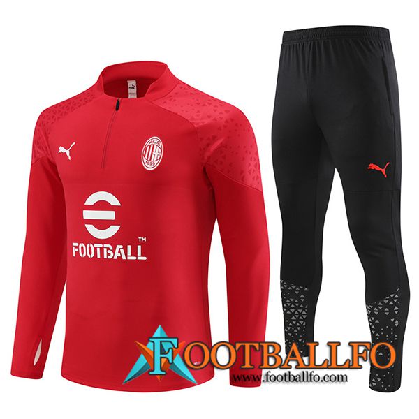 Chandal Equipos De Futbol AC Milan Rojo 2023/2024 -02