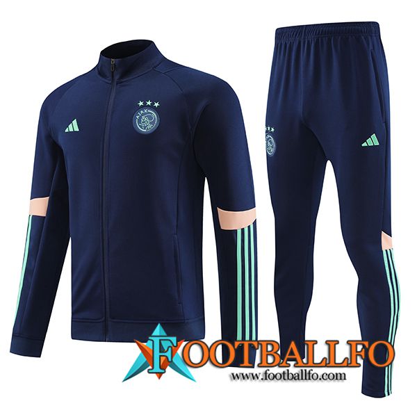 Chandal Equipos De Futbol - Chaqueta Ajax Azul Claro 2023/2024