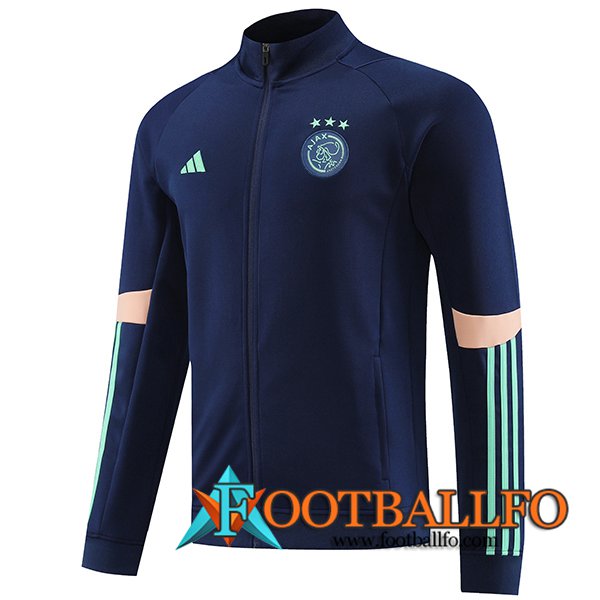 Chaquetas Futbol Ajax Azul marino 2023/2024