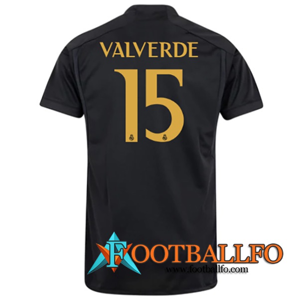 Camisetas De Futbol Real Madrid (VALVERDE #15) 2023/2024 Tercera