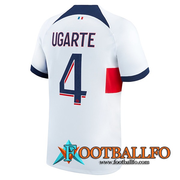 Camisetas De Futbol PSG (UGARTE #4) 2023/2024 Segunda
