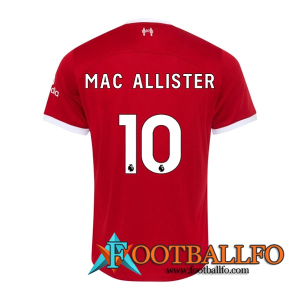 Camisetas De Futbol Liverpool (MAC ALLISTER #10) 2023/2024 Primera