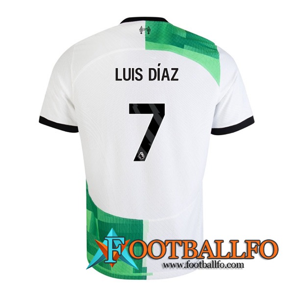 Camisetas De Futbol Liverpool (LUIS DÍAZ #7) 2023/2024 Segunda