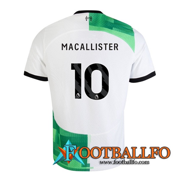 Camisetas De Futbol Liverpool (MAC ALLISTER #10) 2023/2024 Segunda