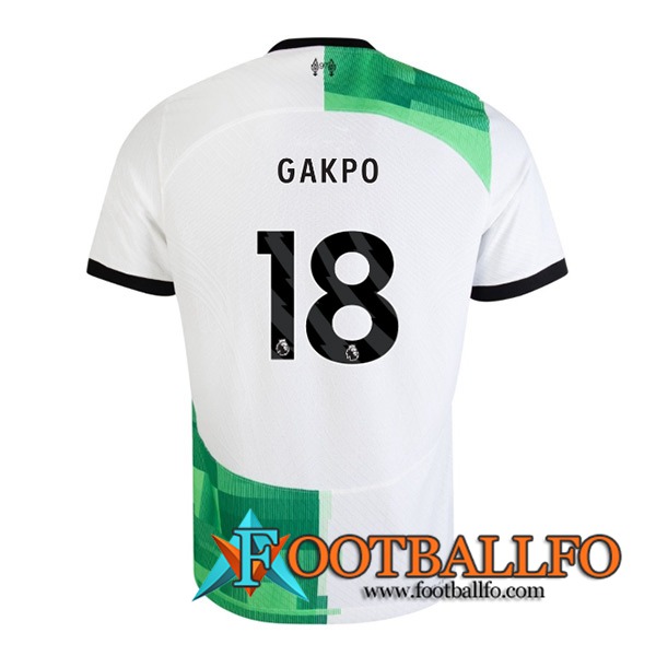 Camisetas De Futbol Liverpool (GAKPO #18) 2023/2024 Segunda